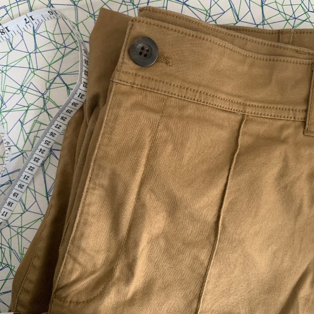 Madewell Front Seam Cropped Wide Leg 32